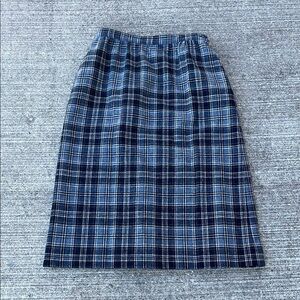 VTG Pendleton Drummond Tartan Plaid Midi Skirt Womens Size 12